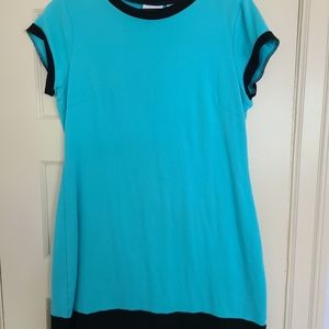 NEW YORK AND COMPANY T SHIRT DRESS - XL